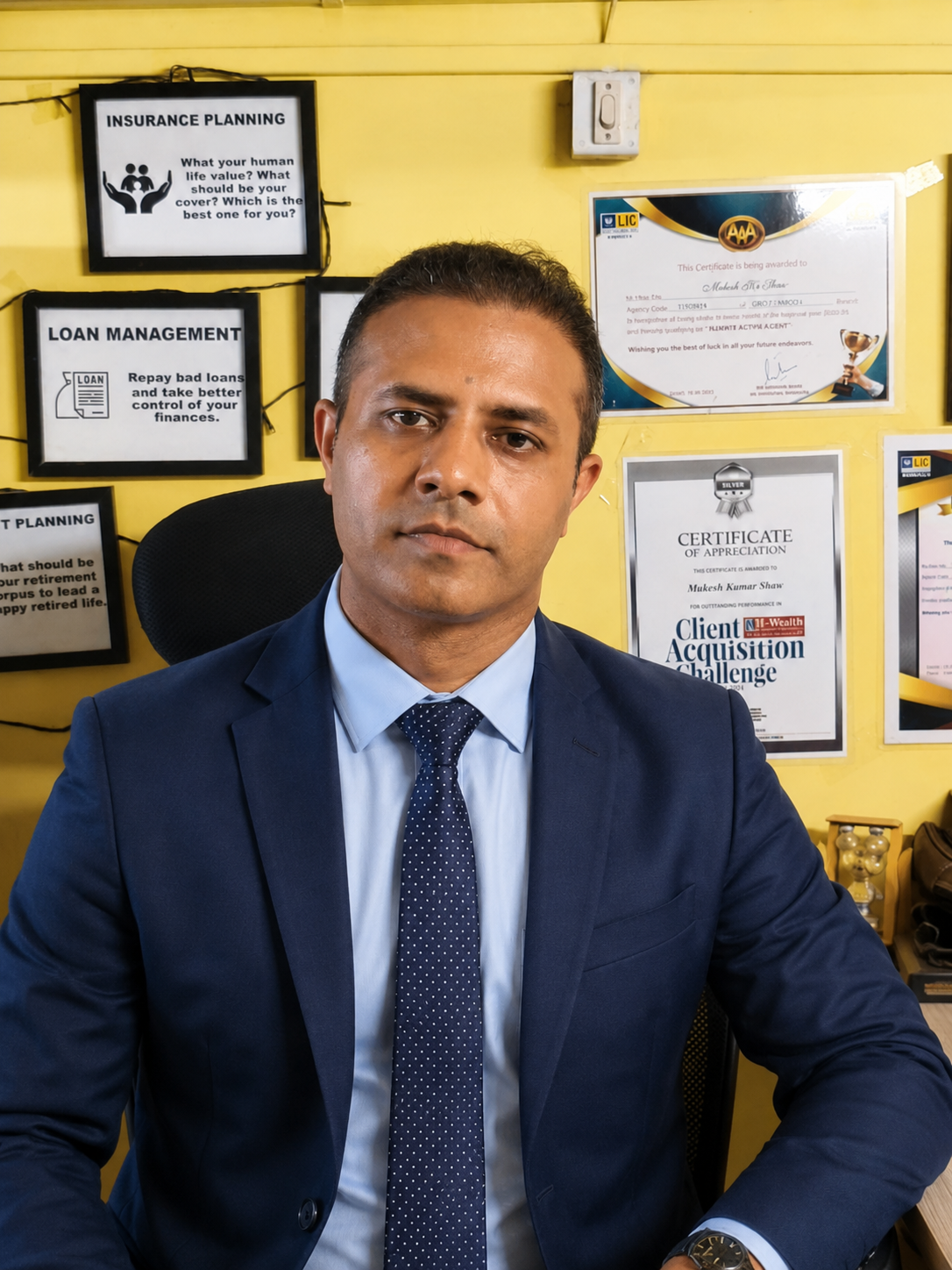 Mukesh Kumar Shaw, LIC Insurance Advisor